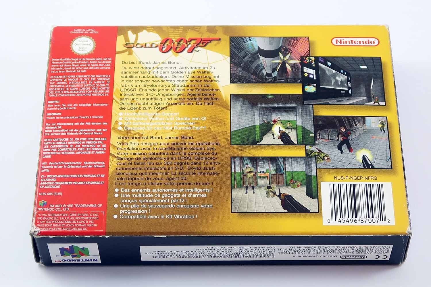 007 Golden Eye - N64